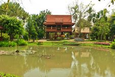 Thai Style House Stock Image