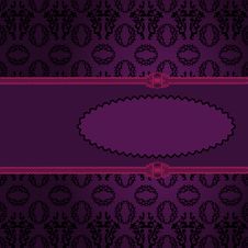 Purple Oval Frame Stock Photo Purple Oval Frame Stock Photo