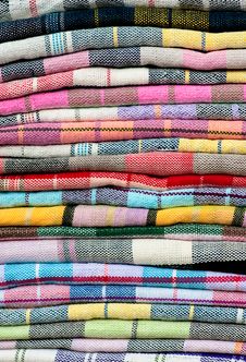 Thai Northeastern Fabric Royalty Free Stock Image