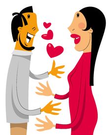 Love In The Air Royalty Free Stock Photos Love In The Air Royalty Free Stock Photos