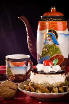 Cake And Coffe Royalty Free Stock Photo Cake And Coffe Royalty Free Stock Photo