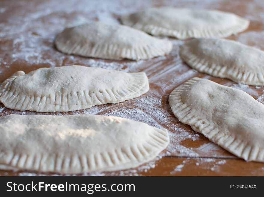 Pasties With Meat.