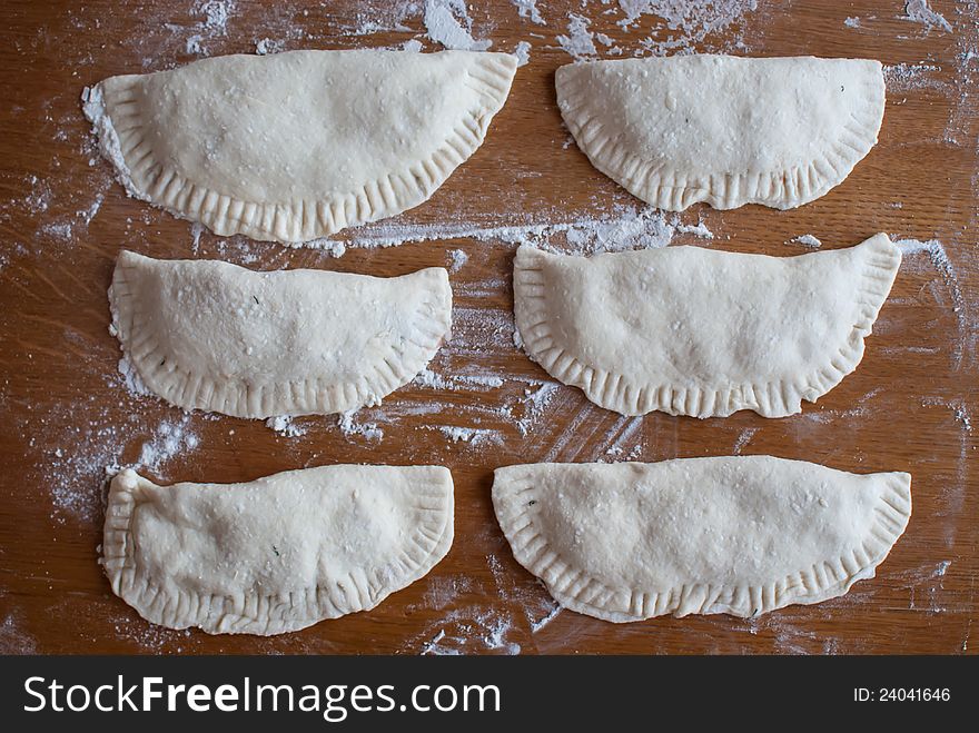 Pasties With Meat.
