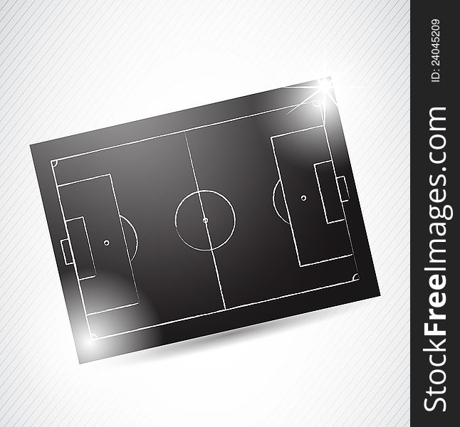 Abstract Shiny Soccer Tactics Board background. Abstract Shiny Soccer Tactics Board background