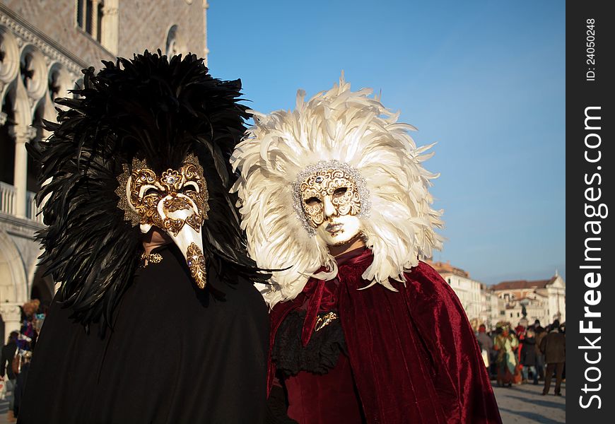 Masks In Venice