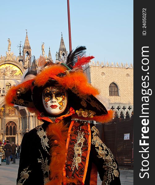 Beaufitul Mask At Venice Carnival 2012