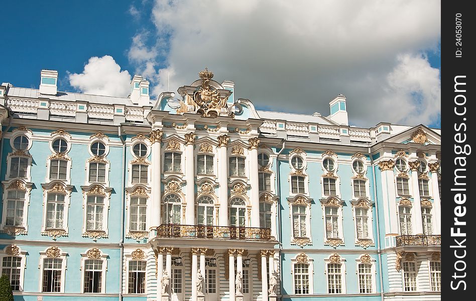 The Catherine Palace,  Tsarskoye Selo
