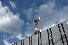 Radio, Television ,telephone - Antenna. Stock Image Radio, Television ,telephone - Antenna. Stock Image
