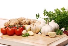 Healthy Vegetables On The Table Royalty Free Stock Image