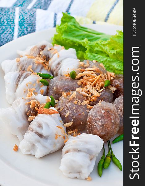 The National Dish Of Thailand