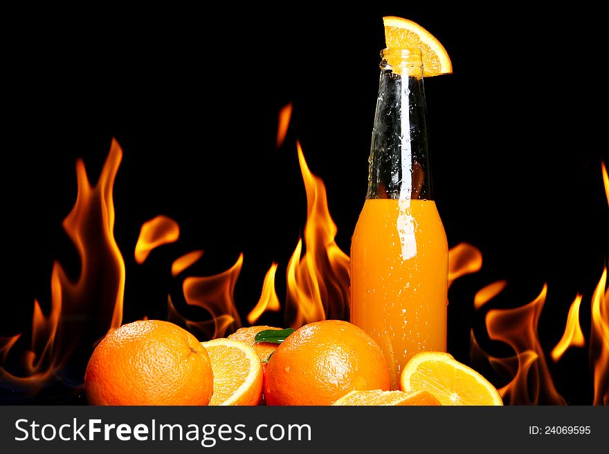 Hot Orange Drink