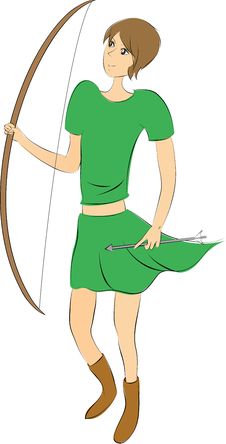 Female Archer Stock Images Female Archer Stock Images