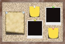 Notice Board Royalty Free Stock Images