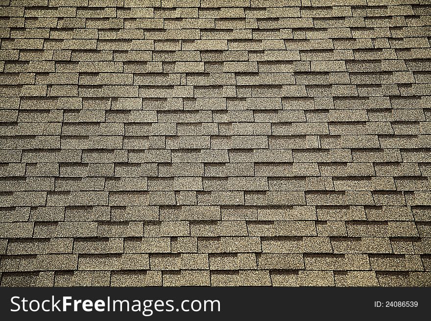 Modern  roof tiles. These are an alternaltive to slates.