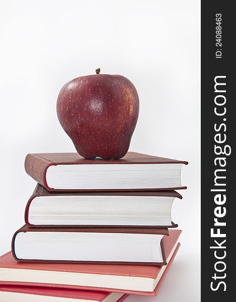 Pile of books- handmade clipping path included. Pile of books- handmade clipping path included