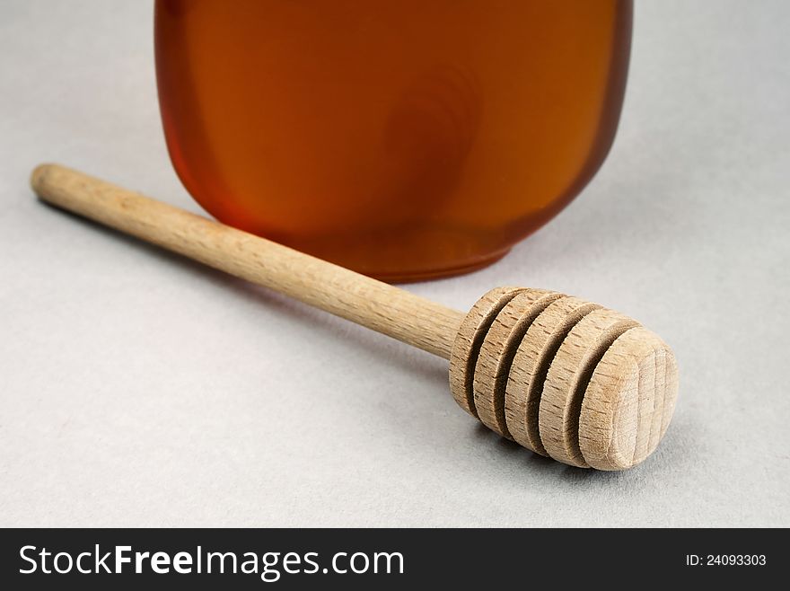 Wooden Honey Stick