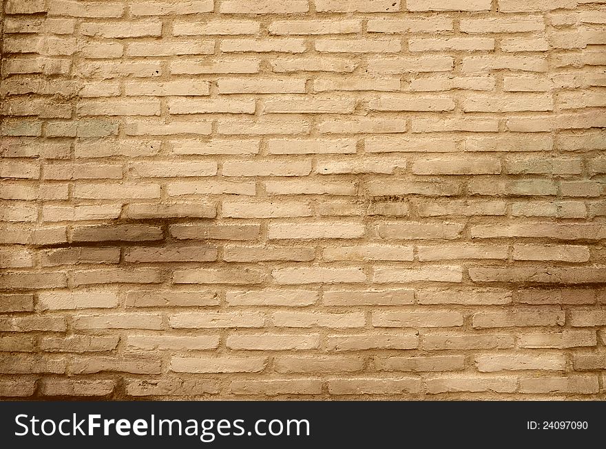 A Gray Brick Wall