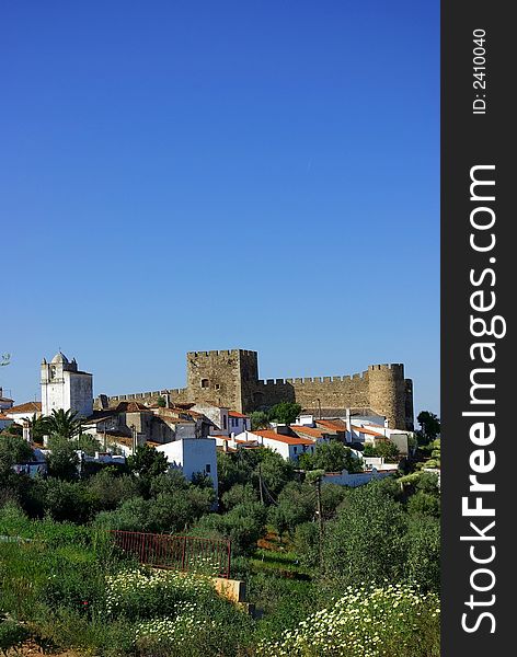 Castle of Terena village, Alentejo region, Portugal