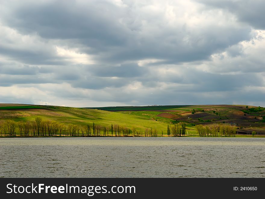 River In Drumly Day