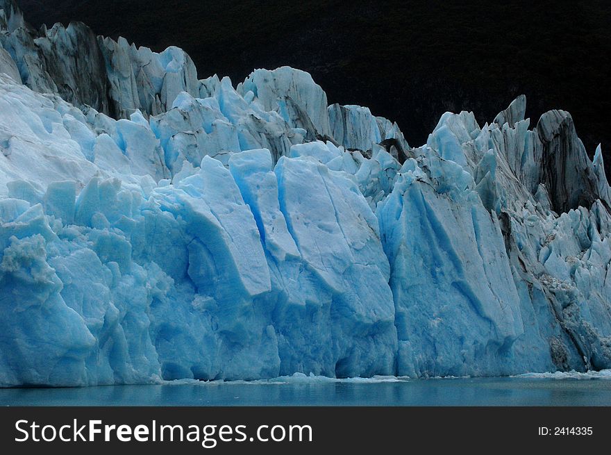 Spegazzini glacier in Patagonia, Argentina.