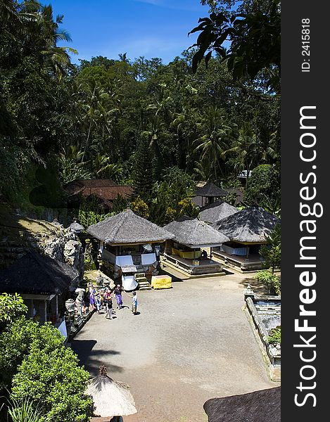 A Balinese Buddist Temple Hidden in the Rainforest