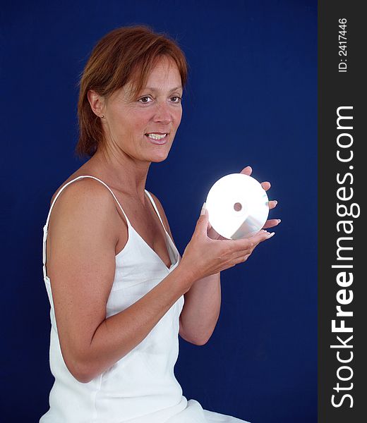 Lady With CD