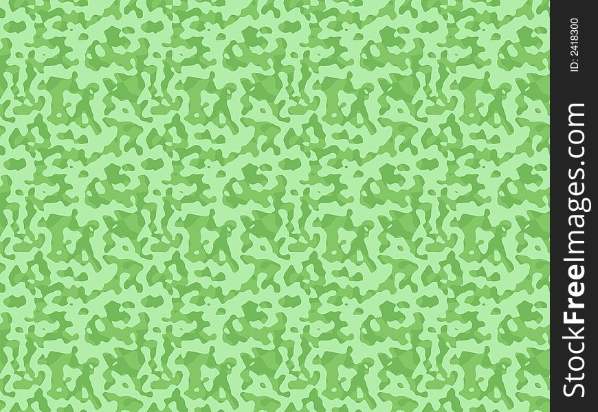 Seamless camouflage pattern - different shades of green