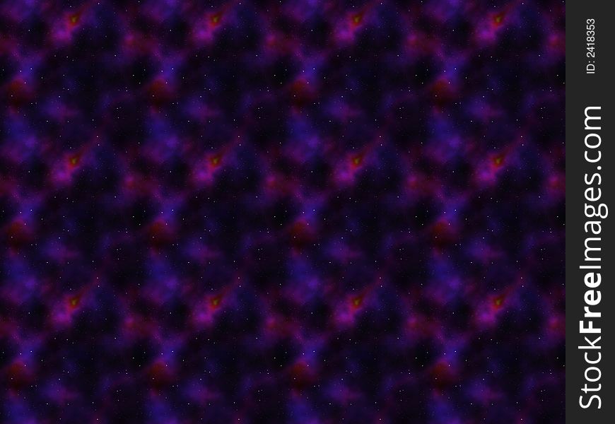 Seamless outer space nebula texture