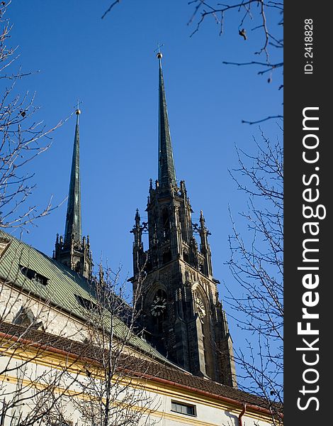 Church in Brno, Czech republic. Church in Brno, Czech republic