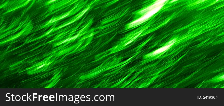 Textured Green Chaos