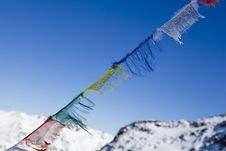 Tibetan Praying Flags Royalty Free Stock Photo Tibetan Praying Flags Royalty Free Stock Photo