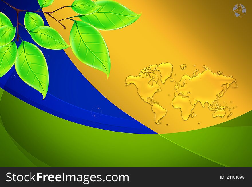 Abstract background for the design of business card. Abstract background for the design of business card.