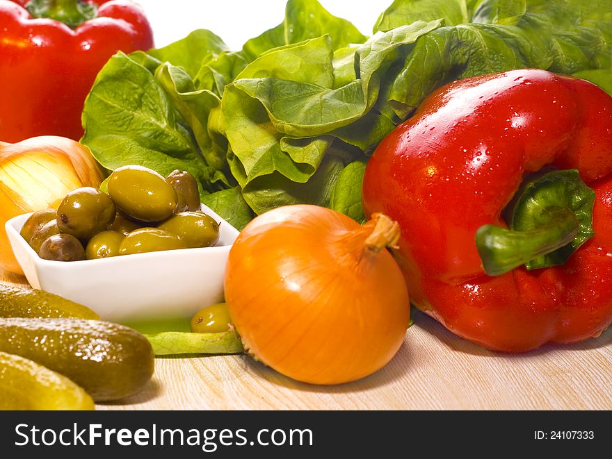 Healthy And Fresh Vegetables
