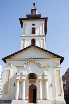 Beautiful Orthodox Church In A Romanian Town Royalty Free Stock Photography Beautiful Orthodox Church In A Romanian Town Royalty Free Stock Photography