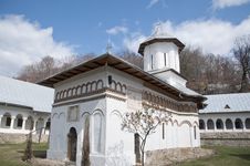 Beautiful Spring Day In An Orthodox Monastery Royalty Free Stock Photography Beautiful Spring Day In An Orthodox Monastery Royalty Free Stock Photography