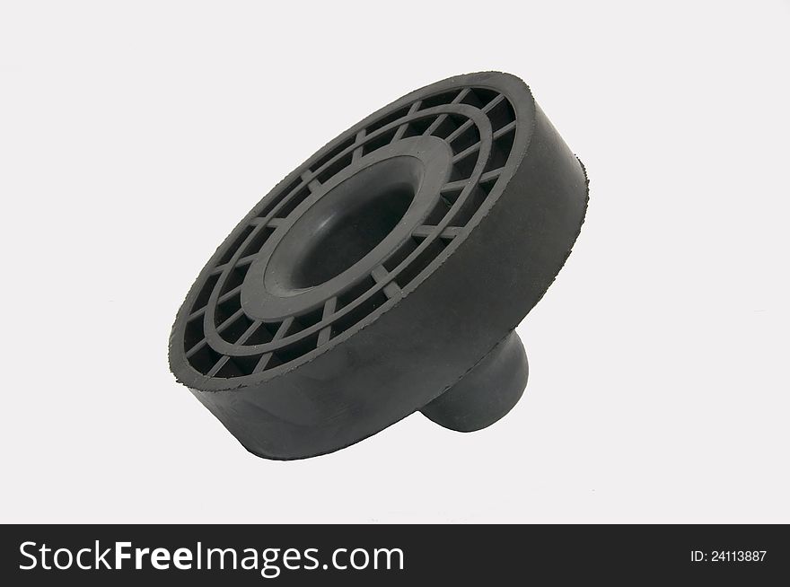Rubber parts to the car on a white background. Rubber parts to the car on a white background
