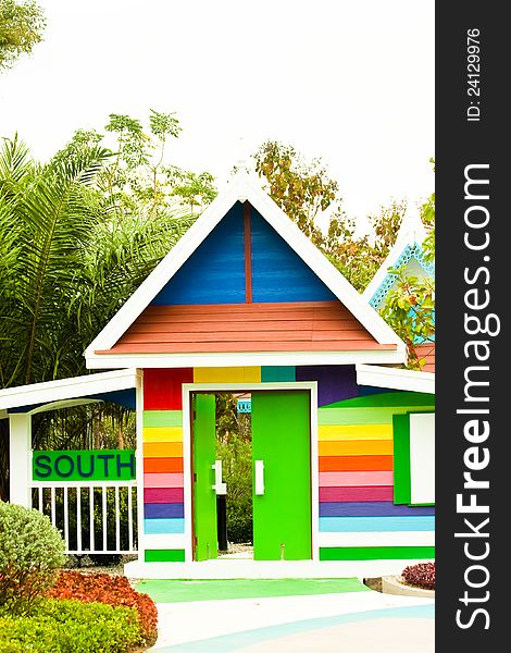 Colourfull home and garden