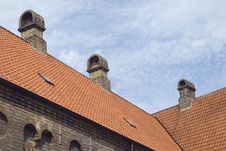 Roof Of An Old Monastery Royalty Free Stock Photography Roof Of An Old Monastery Royalty Free Stock Photography