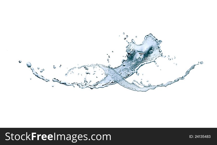 Abstract Splashing Water