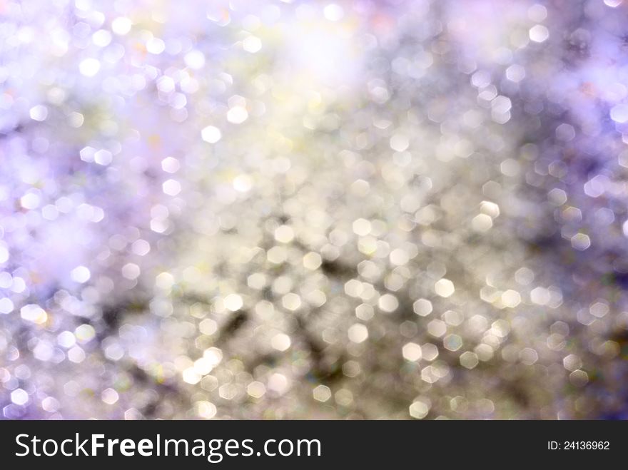 Christmas abstract bokeh