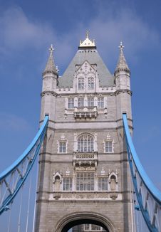 Detail Of Tower Bridge, London Royalty Free Stock Photography Detail Of Tower Bridge, London Royalty Free Stock Photography