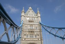 Detail Of Tower Bridge, London Royalty Free Stock Photos Detail Of Tower Bridge, London Royalty Free Stock Photos