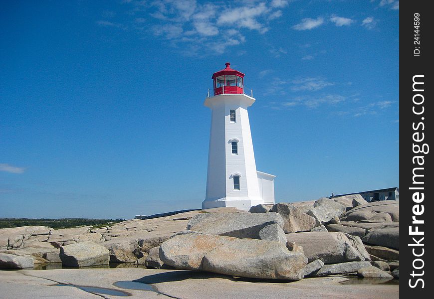 Peggy S Cove Lighthouse