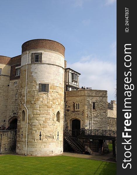 Turret fortification, Tower of London, England