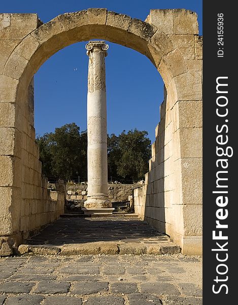 Archaeological excavations ,Israel