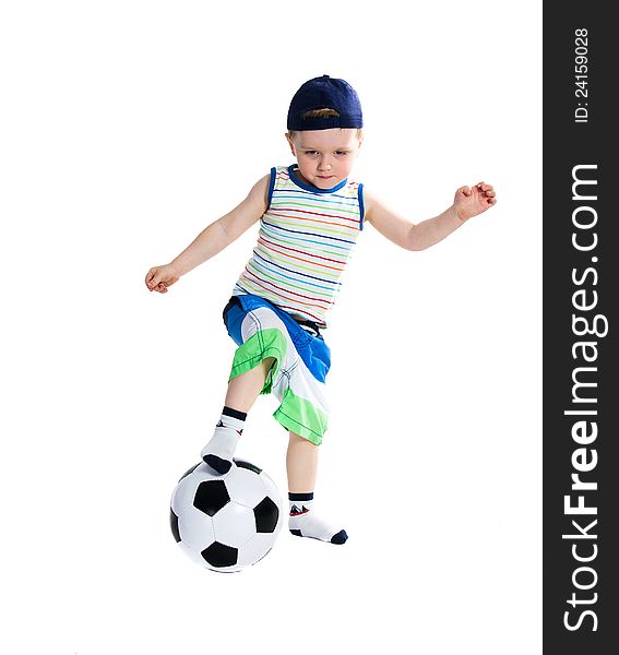 Little Soccer Player