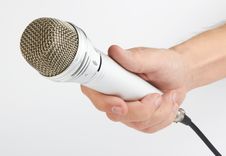Microphone Royalty Free Stock Photography