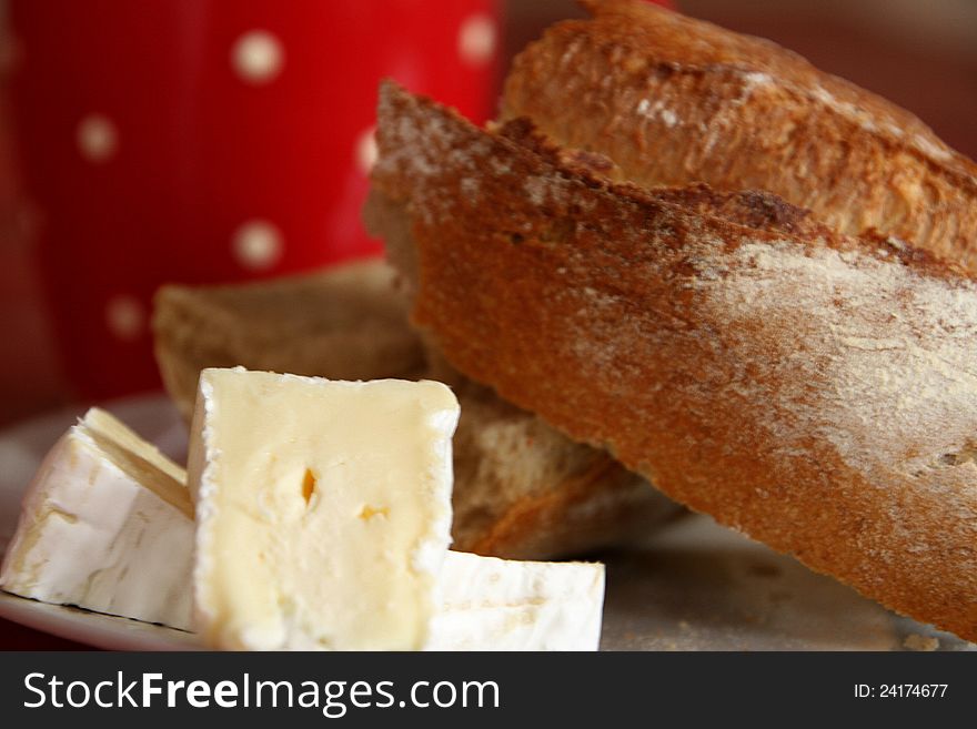 Cheese And Bread For Breakfast