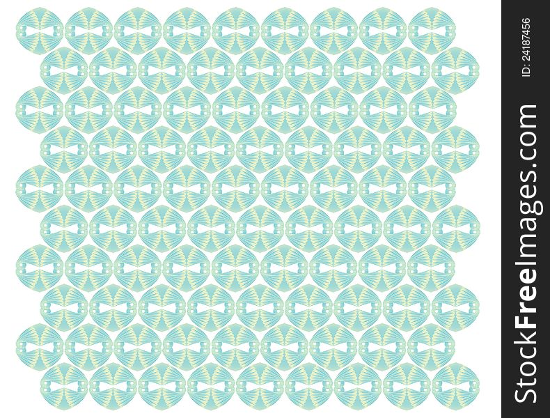 Shell decorative abstract design pattern texture