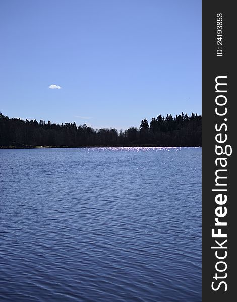 Lake In Sweden